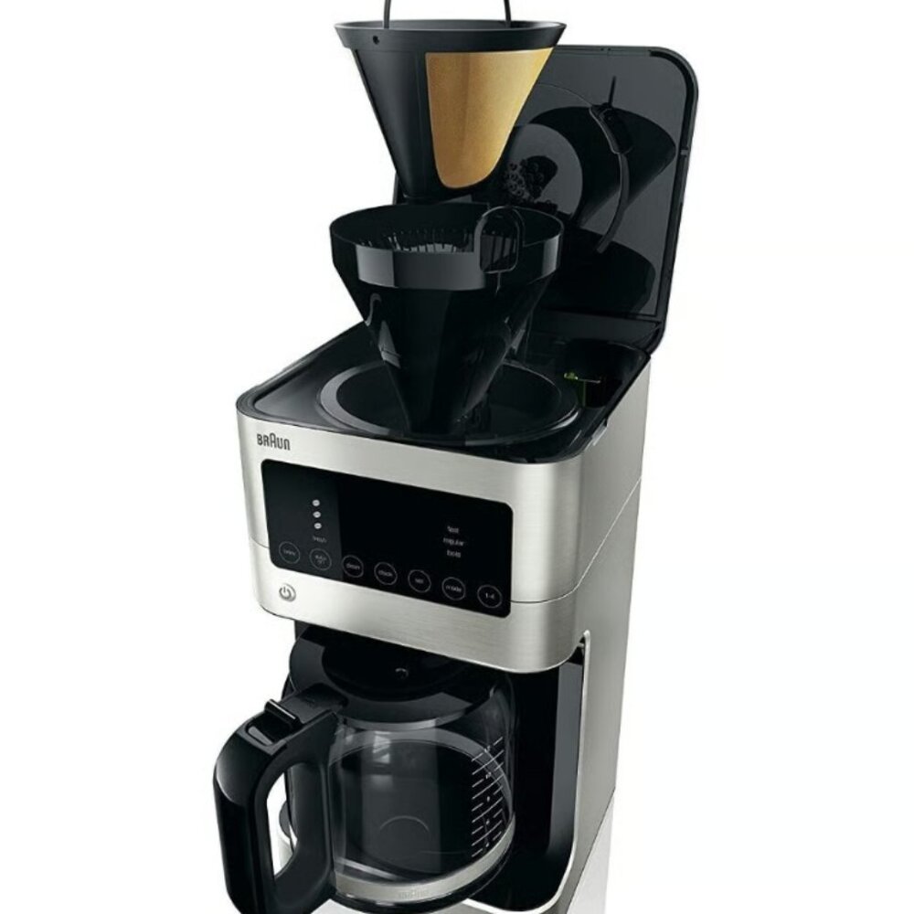 Braun BrewSense Touch Screen Coffee Maker - KF7370 - Stainless